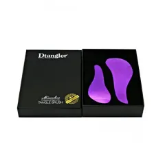 Dtangler gift set of miraculous purple hair brushes thumbnail 1
