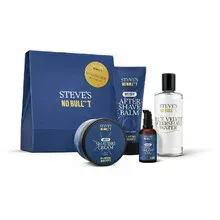 Steve's Gift set Shaving Box Blue Velvet thumbnail 2