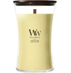 WoodWick Scented candle vase large Yuzu & Vetiver 609.5 g 1