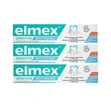 Elmex Whitening Sensitiv e Tooth Whitening Toothpaste 3 x 75 ml thumbnail 3