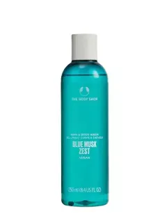 The Body Shop Blue Musk Zest Hair & Body Wash thumbnail 1