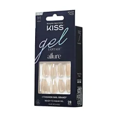 Kiss Gel nails Gel Fantasy Allure (MoonBeam) 28 pcs thumbnail 4