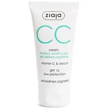 Ziaja CC cream for irritated and sensitive skin with enlarged veins SPF 10 (CC Cream) 50 ml thumbnail 3