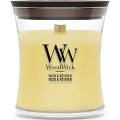 WoodWick Scented candle vase large Yuzu & Vetiver 609.5 g 2