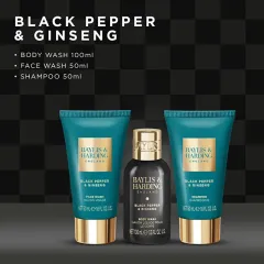 Baylis & Harding Black Pepper & Ginseng Body Care Gift Set in a Bag 3 pcs thumbnail 3