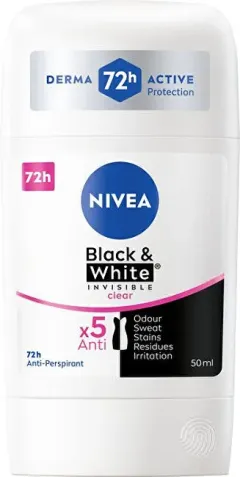 Nivea Black & White Invisible Clear thumbnail 1