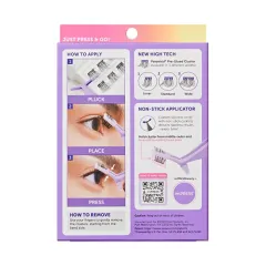 Kiss imPRESS Pre-glued Cluster Multi 01 Cluster Lashes thumbnail 4