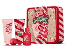 The Luxury Bathing Company Mini body care gift set in a tin box Christmas sweets, Cocoa & Vanilla 4 pcs thumbnail 1