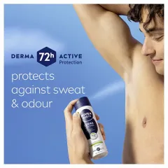 Nivea Antiperspirant spray for sensitive skin Men Derma Control Sensitive (Antiperspirant) 150 ml thumbnail 5