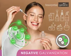 BeautyRelax Galvanic skin iron 4 in 1 with photon therapy BR-1150W thumbnail 6