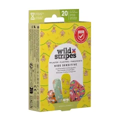 Wild Stripes Kids Sensitive Jungle Vibe Plasters 20 pcs thumbnail 2