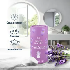 Body Restore Set of aromatic tablets for the shower Lavender Shower Steamers 6 pcs thumbnail 6