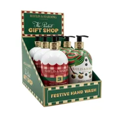 Baylis & Harding Festive Friends Santa/Snowman Liquid Soap thumbnail 1