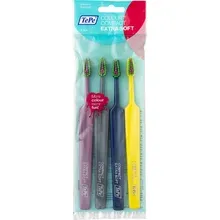 TePe Colour Compact Toothbrush 4 pcs Extra Soft thumbnail 1