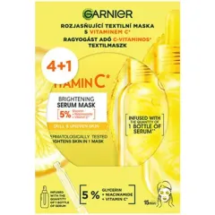 Garnier Set of brightening fabric masks with vitamin C 4+1 pcs thumbnail 7