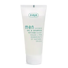 Ziaja Vetiver Men Shower Gel and Shampoo (Gel & Shampoo) 200 ml thumbnail 1