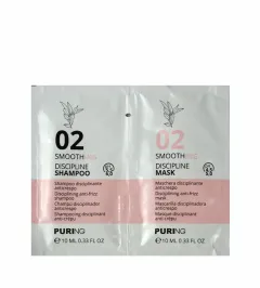 PÜRING sample 10+10 ml 02 Smoothing Discipline Shampoo + Mask thumbnail 1