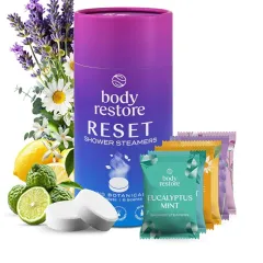 Body Restore Set of aromatic shower tablets Reset mix Shower Steamers 6 pcs thumbnail 2