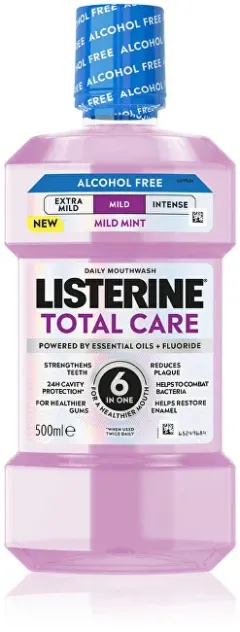 Listerine Mouthwash complete care without alcohol Total Care Teeth Protection Mild Taste - 1000 ml thumbnail 1