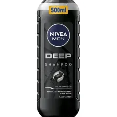 Nivea Revitalizing shampoo for oily hair and scalp Men (Deep Shampoo) - 500 ml thumbnail 2
