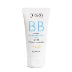 Ziaja BB cream for oily and combination skin SPF 15 Light Tone (BB Cream) 50 ml thumbnail 1