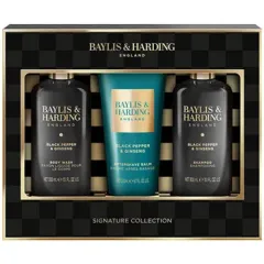 Baylis & Harding Black Pepper & Ginseng Body Care Gift Set 3 pcs thumbnail 5