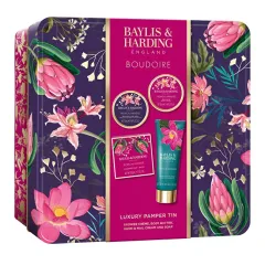 Baylis & Harding Baylis & Harding Boudoire Body Care Gift Set in Tin - Tropical Paradise, 4pcs thumbnail 1