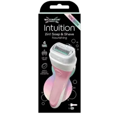 Wilkinson Sword 2in1 Soap and Shave Nourishing razor + 1 head thumbnail 1