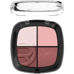L'Oréal Paris  Rendez-Vous Couleur Eye & Cheek Quad Multi-Purpose Eye and Cheek Palette - 04 Cold Platinum thumbnail 2