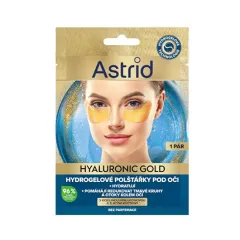 Astrid Hydrogel eye pads with gold proteins and ceramides Hyaluronic Gold thumbnail 1