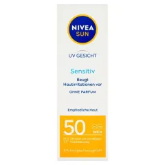 Nivea Sun cream for sensitive skin Sensitive SPF 50 (Sun Allergy Protection) 50 ml 1
