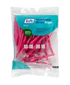 TePe Interdental brushes Angle 0.4 mm pink 25 pcs thumbnail 1