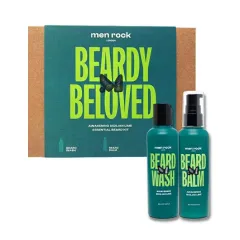 Men Rock London Sicilian Lime Beard Care Gift Set (Beard Duo Kit) thumbnail 1