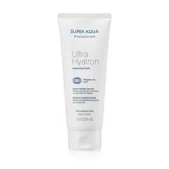 Missha Super Aqua Ultra Hyalon Hydrating Cleansing Cream (Cleansing Cream) 200 ml thumbnail 2