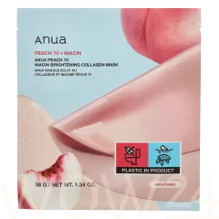 Anua Anua Peach 70 Nacin Brightening  Collagen Mask thumbnail 5