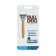 Bulldog Bamboo Sensitiv e shaver + 2 spare heads thumbnail 1