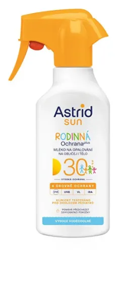 Astrid Family lotion in spray for tanning spray SPF 30 Sun 270 ml 1
