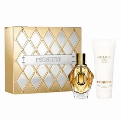 Rabanne Set Paco Rabanne: Million Gold, Parfum, For Women, 50 ml + Million Gold, Hydrating, Body Lotion, 100 ml 1