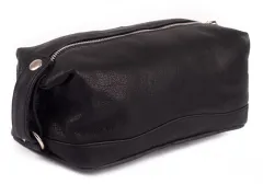 SEGALI Leather cosmetic bag 1030 black thumbnail 5