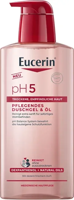 Eucerin Shower Gel & Oil pH5 (Shower Gel & Oil) - 400 ml thumbnail 1