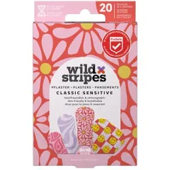 Wild Stripes Plasters Classic Sensitive Pastel Fun Plasters 20 pcs thumbnail 8