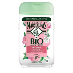 Le Petit Marseillais Bio Organic Certified Wild Rose Refreshing Shower Gel thumbnail 1