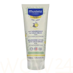 Mustela Bébé nourishing lotion with cold cream thumbnail 4