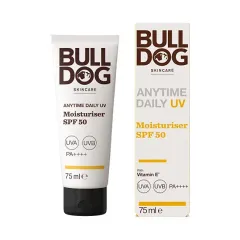 Bulldog Moisturizing face cream SPF 50 Anytime Daily Moisturise 75 ml thumbnail 1