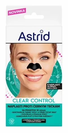 Astrid Clear Control blackhead patches 6 pcs thumbnail 1