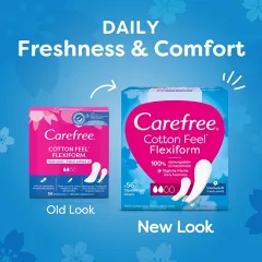 Carefree Cotton feel flexiform fresh scent thumbnail 2