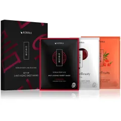 KORIKA Anti-Aging Sheet Masks Set thumbnail 1