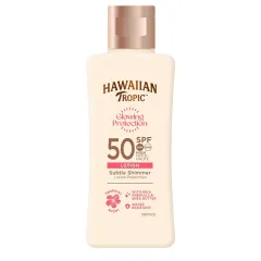 Hawaiian Tropic Sunscreen Lotion SPF 50 Glowing Protection Sun Lotion Mini 75 ml thumbnail 1