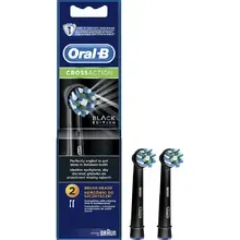 ORAL-B spare head 2 pcs Pro Cross Action Black thumbnail 2