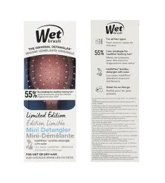 Wet Brush hairbrush Bronze Holographic Mini Detangler thumbnail 1